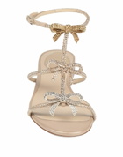 Rene' Caovilla Womens Sandals in Beige