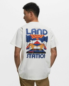 Snow Peak Land Station T Shirt White - Mens - Shortsleeves