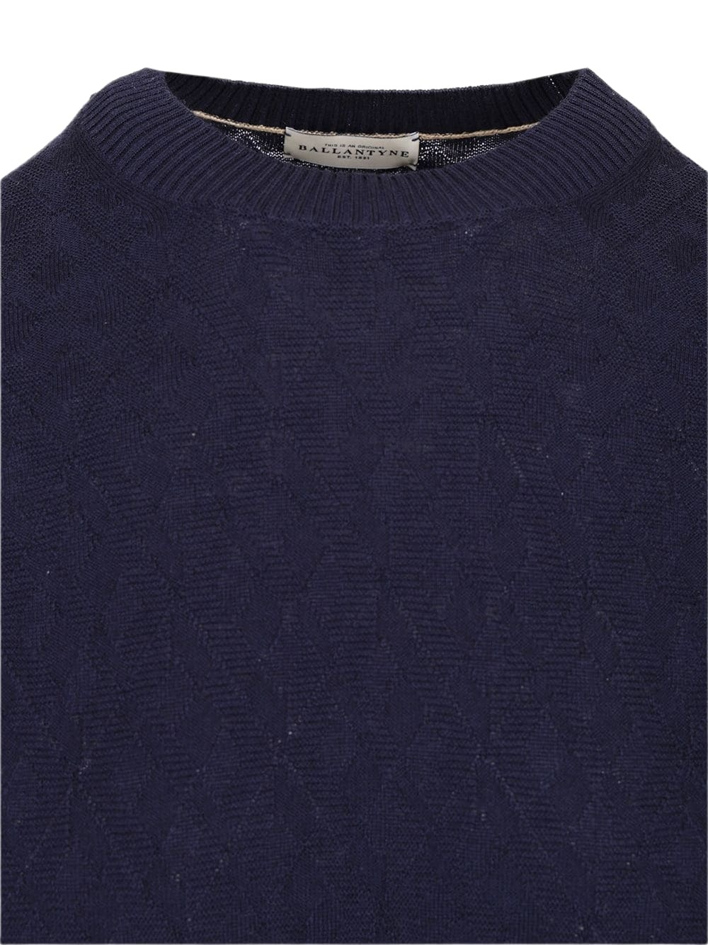 Ballantyne Cotton And Cashmere Sweater
