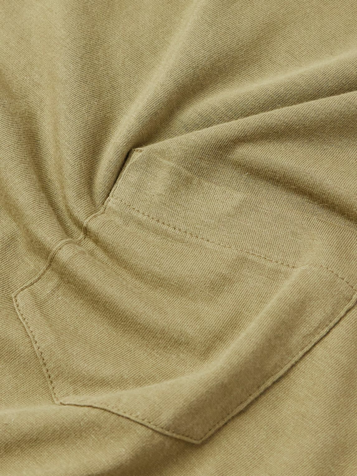 Massimo Alba - Panarea Cotton and Cashmere-Blend T-Shirt - Green