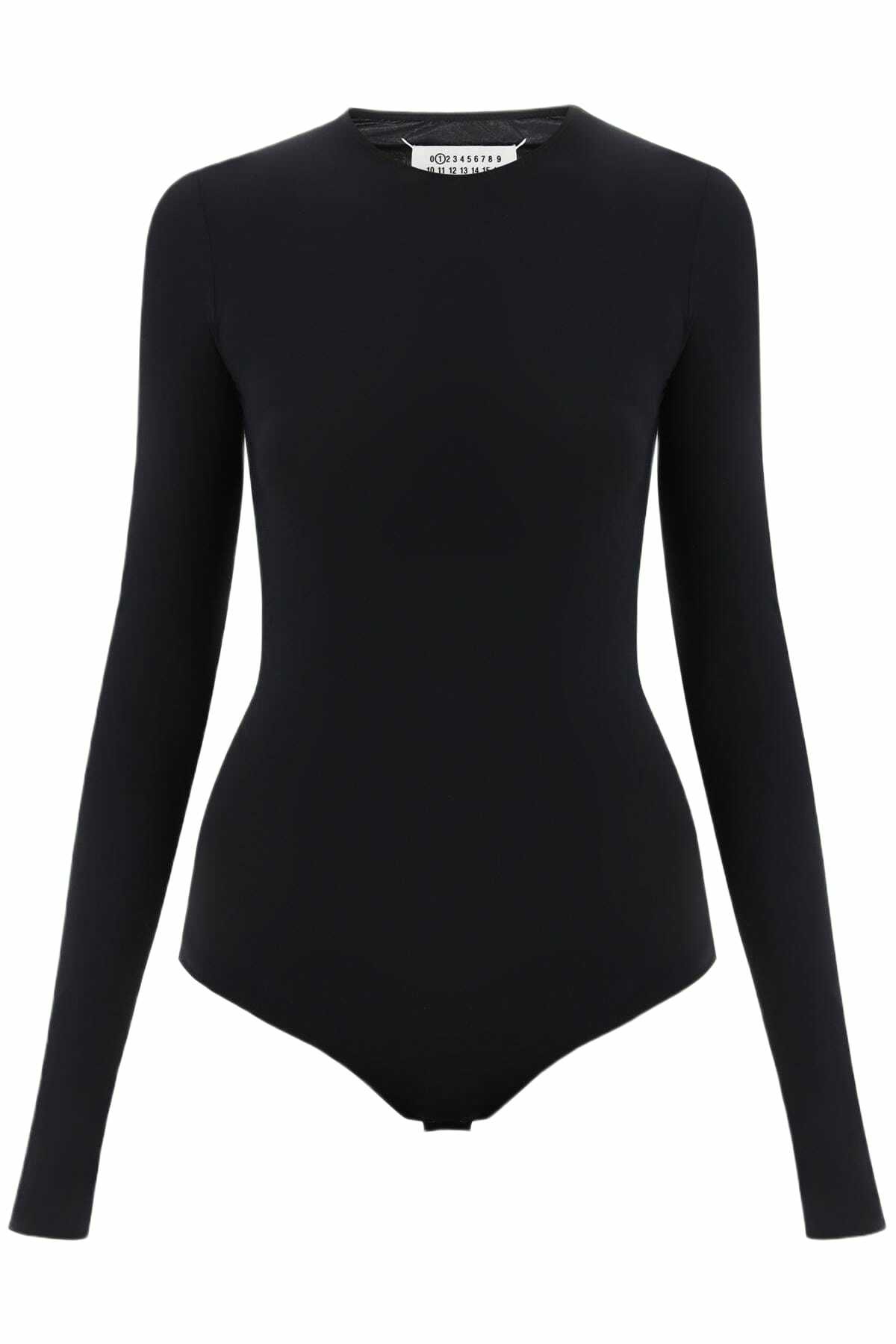 Maison Margiela Flounced jersey bodysuit Maison Margiela