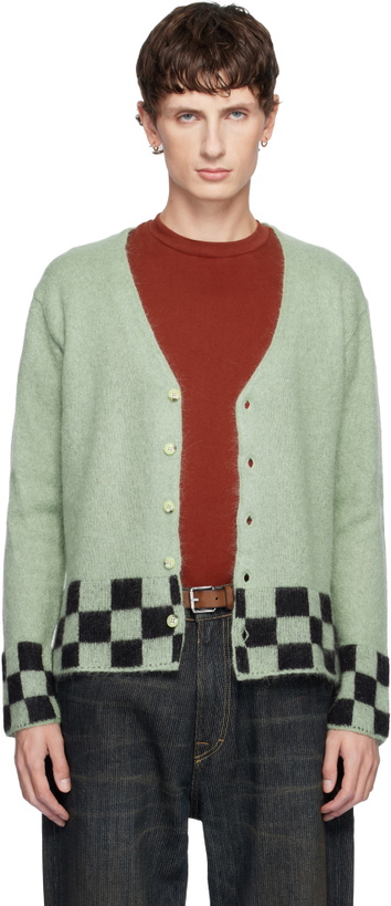 Photo: Second/Layer Green Chevy Cardigan