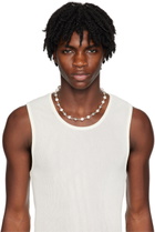 Pearl Octopuss.y Silver Pearl Sphere Necklace