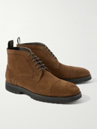 TOM FORD - Suede Chukka Boots - Brown