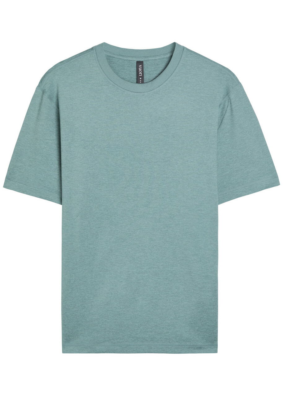 Vuori Ponto Performance Jersey T-shirt Light Blue