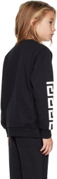 Versace Kids Black Greca Sweatshirt