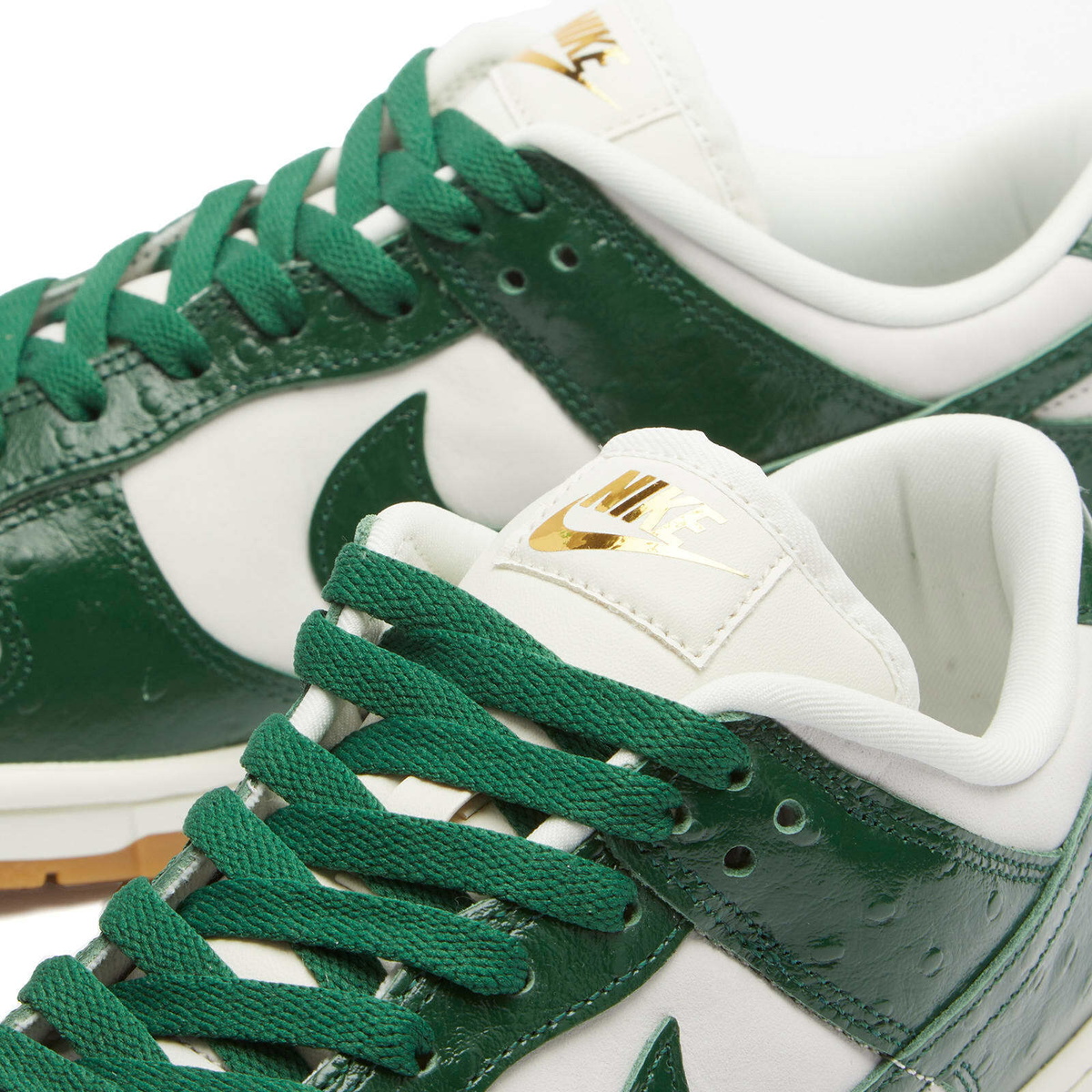 Nike Women's W Dunk Low LX Sneakers in Phantom/Green