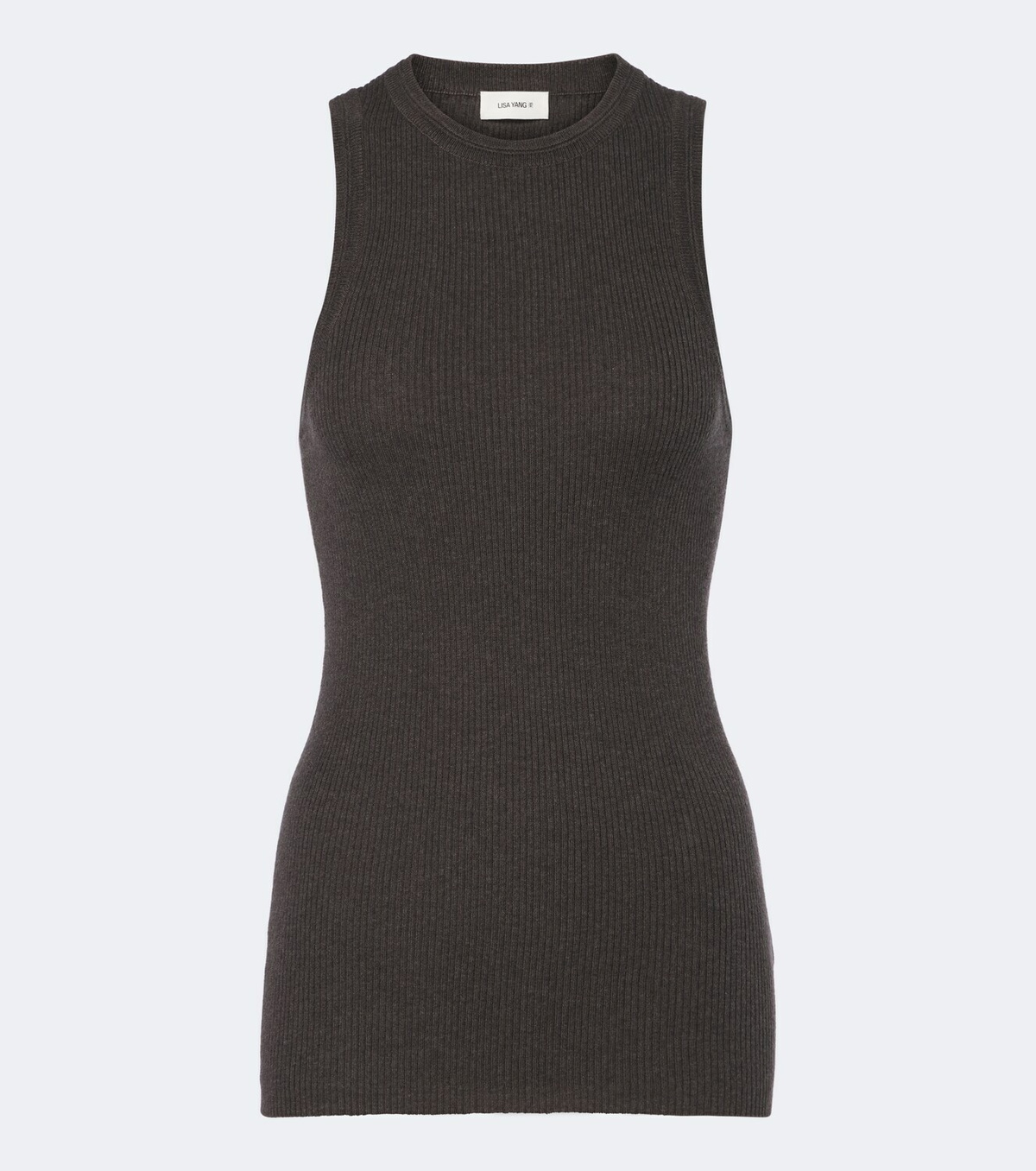 Lisa Yang Amya cotton and cashmere tank top