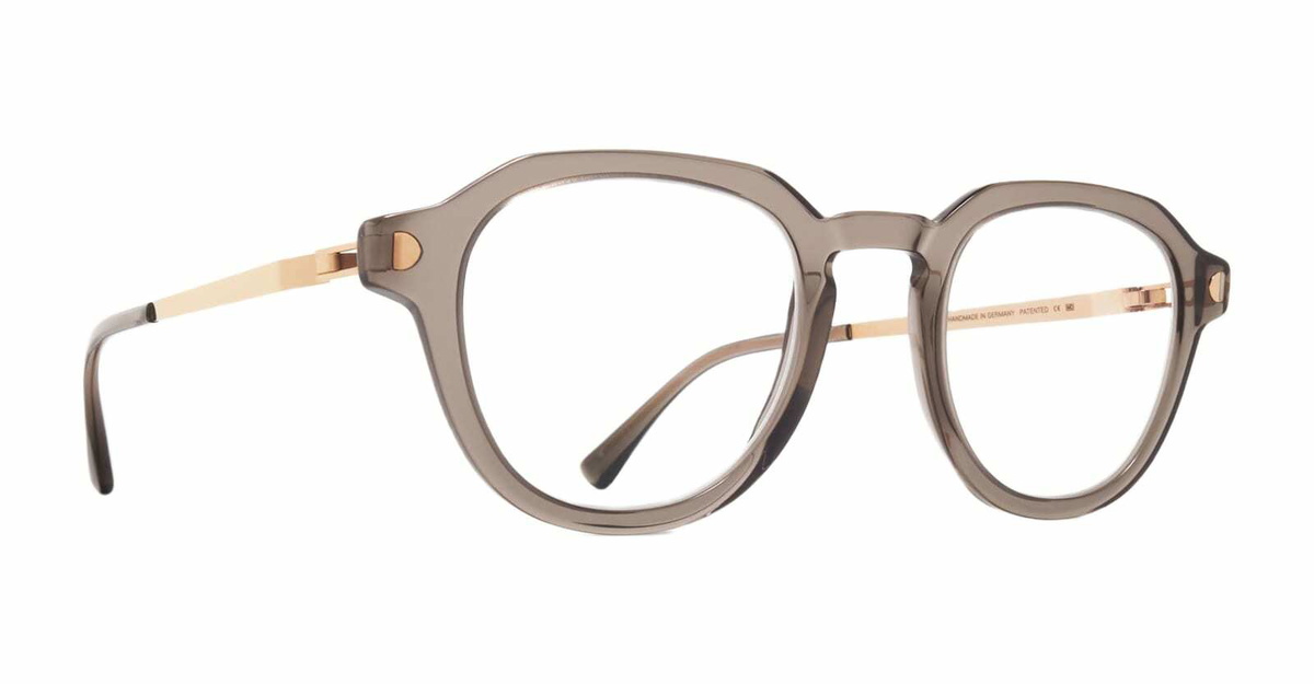 Mykita Elbert - Clear Ash / Champagne Gold Rx Glasses
