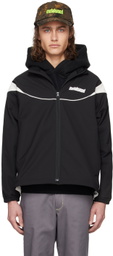 Metalwood Studio Black & White Paneled Track Jacket