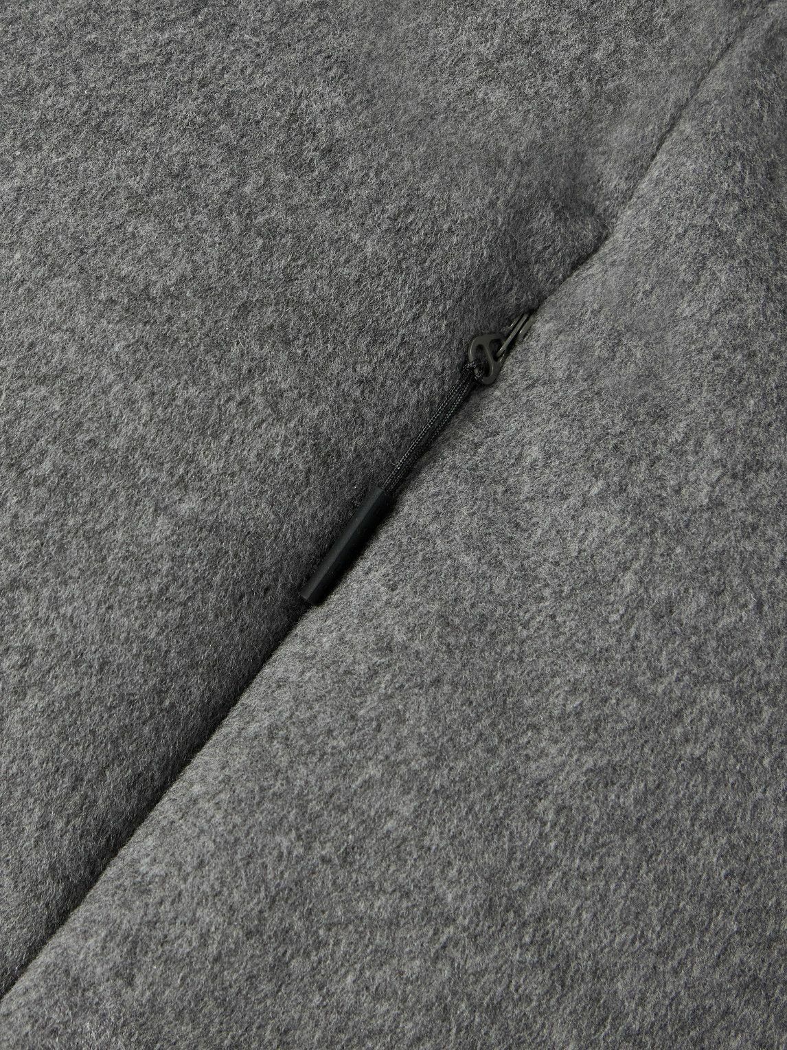 SEASE - Tribeca Quilted Wish® Virgin Wool and Cashmere-Blend Down Jacket - Gray