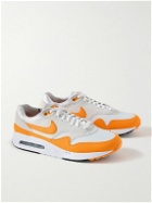 Nike Golf - Air Max 1 ’86 OG G Suede and Mesh Golf Sneakers - Orange