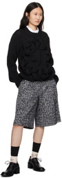 Comme des Garçons Homme Plus Black Crewneck Sweater