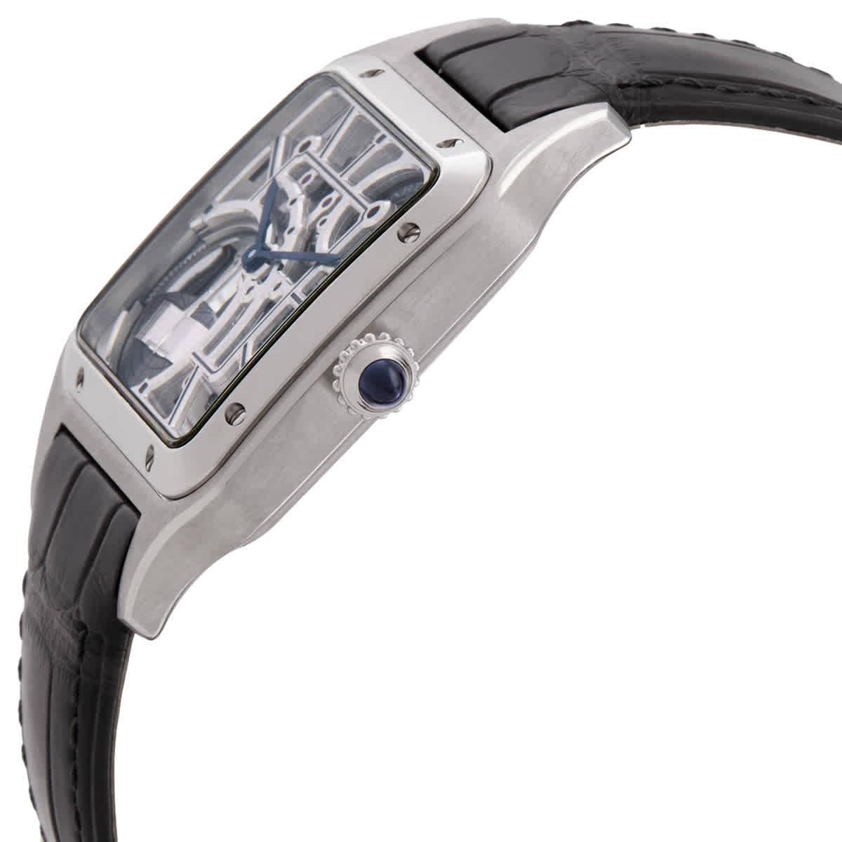 Cartier Santos Dumont Large Model Skeleton Automatic Ladies Watch WHSA0032