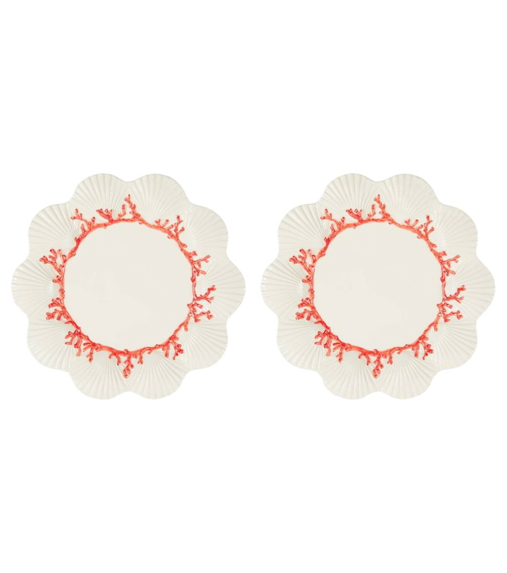 Photo: Les-Ottomans Saint Jacques ceramic dinner plate