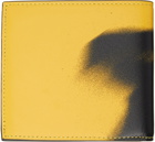 Alexander McQueen Yellow & Black Bifold Wallet