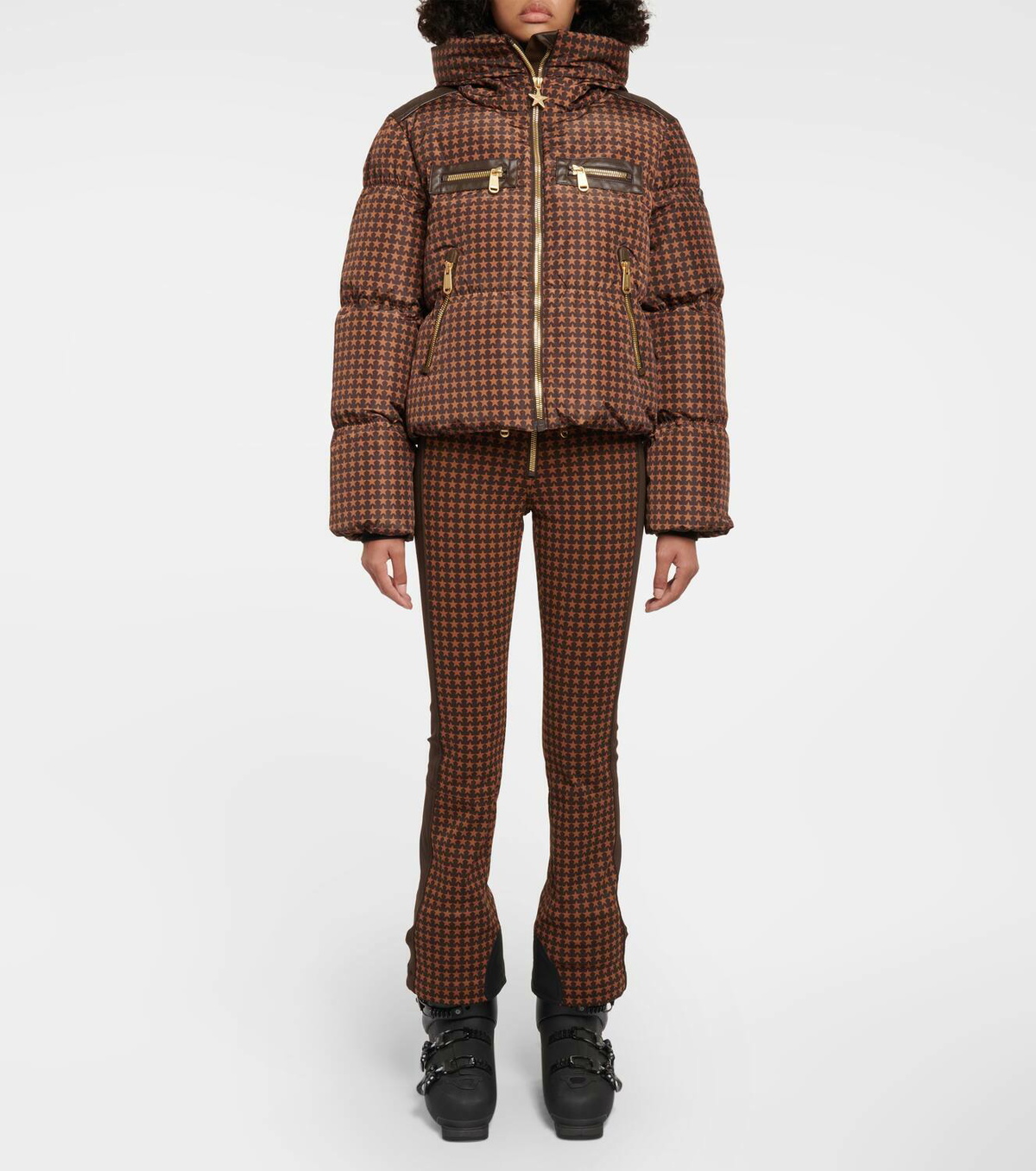 ◆GOLDBERGH トラックスキージャケット Goldbergh Track printed down ski jacket Goldbergh