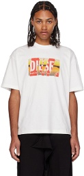 Diesel White T-Wash-Poff-L1 T-Shirt