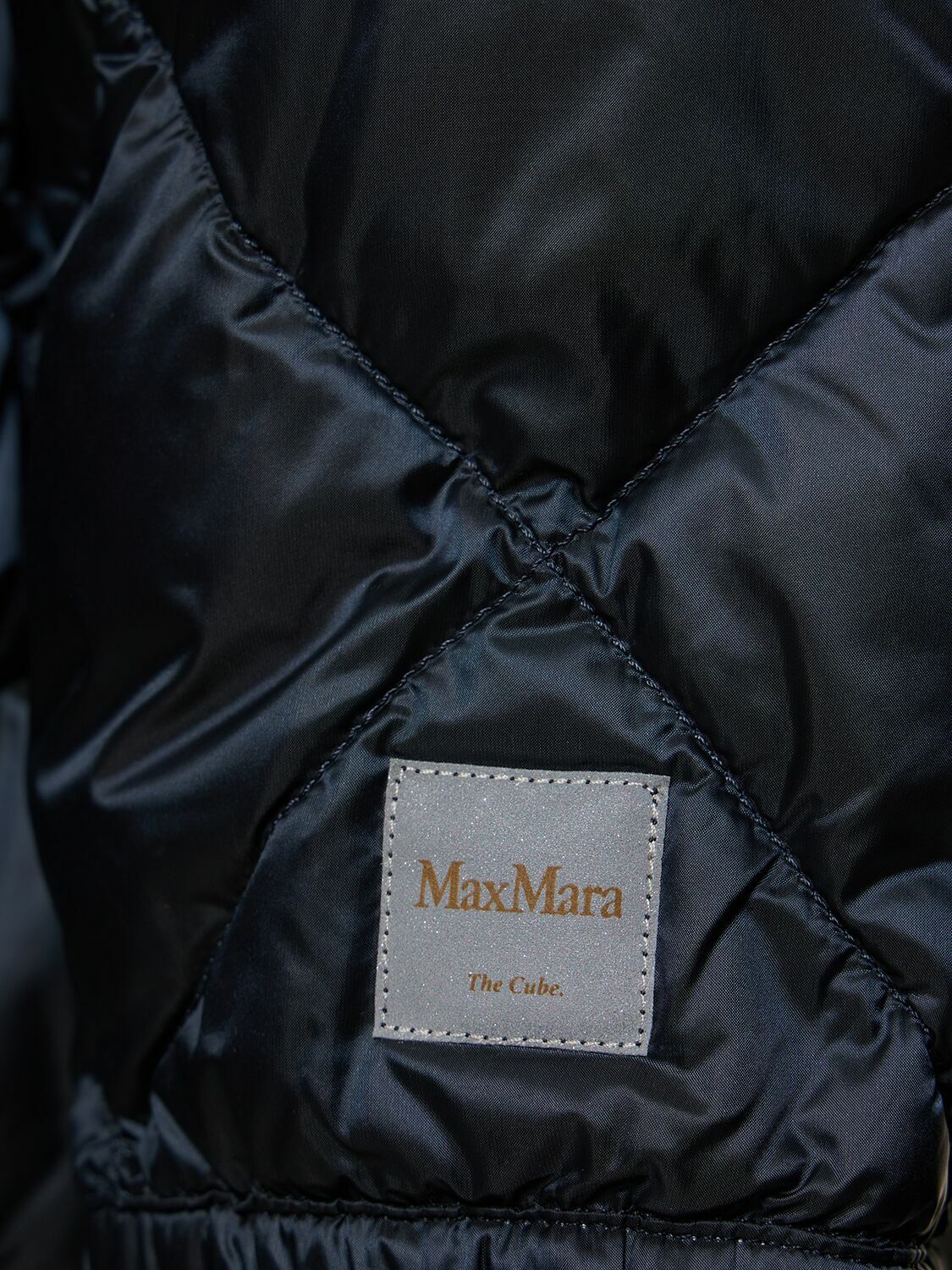 MAX MARA - Csoft Tech Quilted Maxi Down Jacket Max Mara