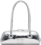 MARGESHERWOOD Silver Soft Boston EW Mini Bag