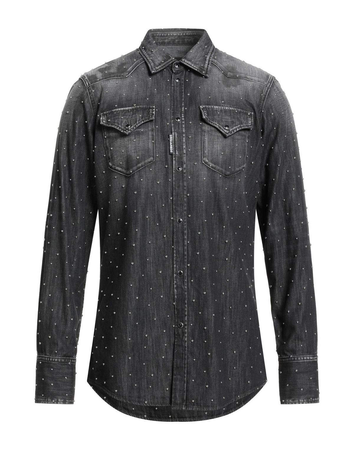 Dsquared2 Mens Denim shirt in Black