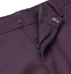 Paul Smith - Aubergine Soho Slim-Fit Wool Suit Trousers - Purple