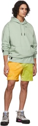 MCQ Green & Yellow Tie-Dye Shorts
