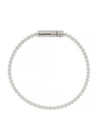 LE Gramme 11g Polished Sterling Silver Beads Bracelet