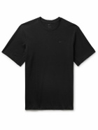 Nike Training - Primary Logo-Embroidered Cotton-Blend Dri-FIT T-Shirt - Black