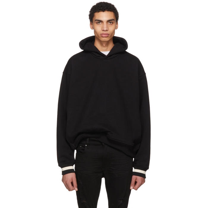 Photo: Fear of God Black Heavy Terry Everyday Hoodie 