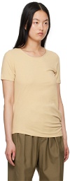 LEMAIRE Beige Twisted T-Shirt