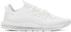 adidas Originals White 4D Fusio Sneakers