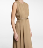 Petar Petrov Alya wool-blend gabardine midi dress