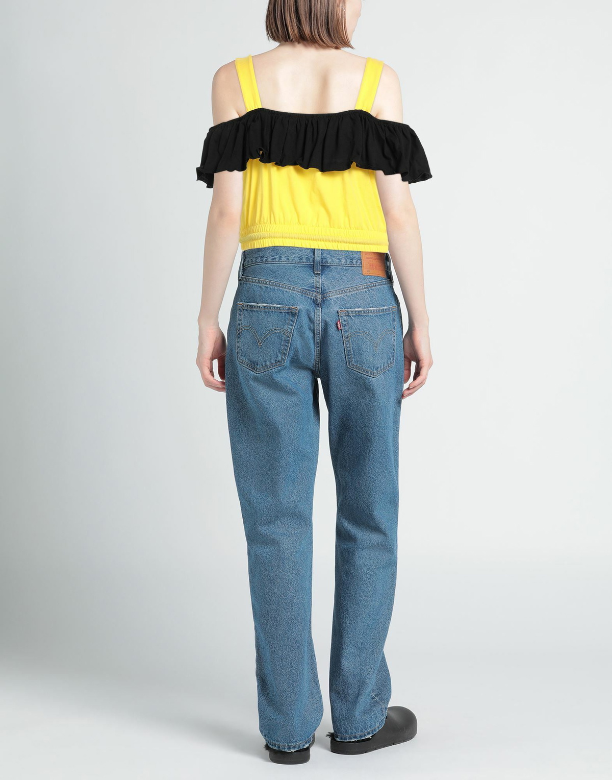 Jijil Womens Top in Yellow