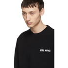 Rag and Bone Black Yin Yang Sweatshirt