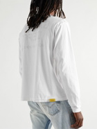 Gallery Dept. - ATK Reversible Logo-Print Cotton-Jersey T-Shirt - White