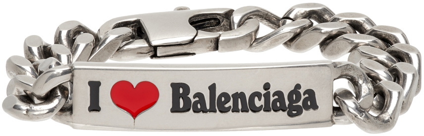 Balenciaga Gourmette Plate Bracelet - Farfetch