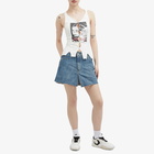 Our Legacy Women's Cover Denim Skirt in Mid Bla