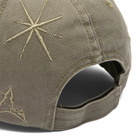 ROA Men's Ryli Embroidered 6 Panel Cap in Sage Green 
