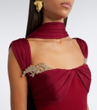 Rachel Gilbert Mali embellished gown