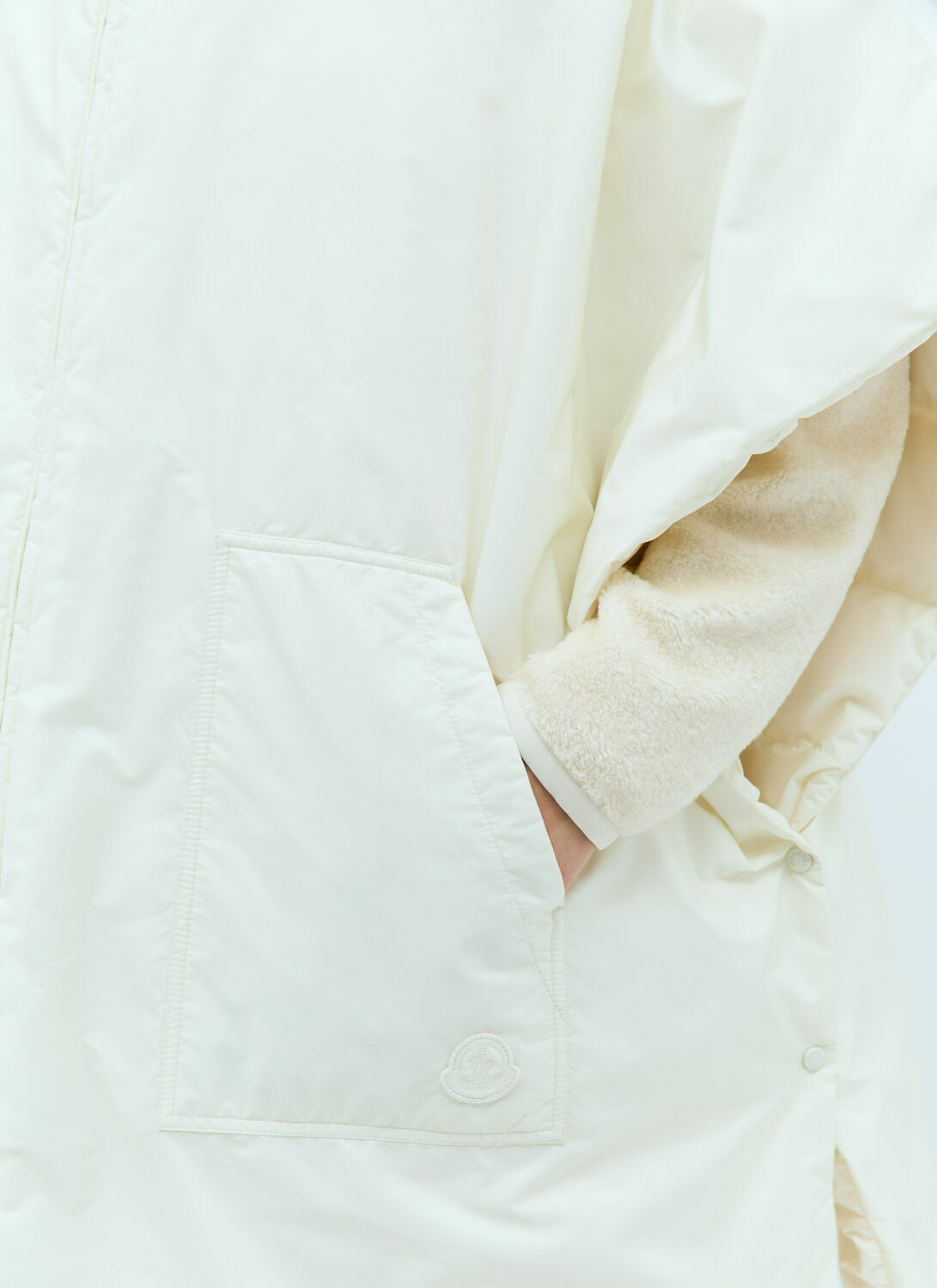 Moncler Hooded Padded Cape