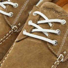 EasyMoc Men's Merrimack Boat Sneakers in Dark Sand Suede