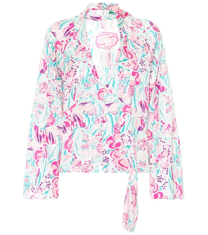 Photo: Rixo Kim floral blouse