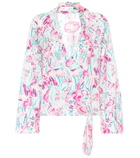 Rixo Kim floral blouse