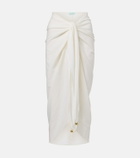 Melissa Odabash Winnie cotton and linen beach cover-up