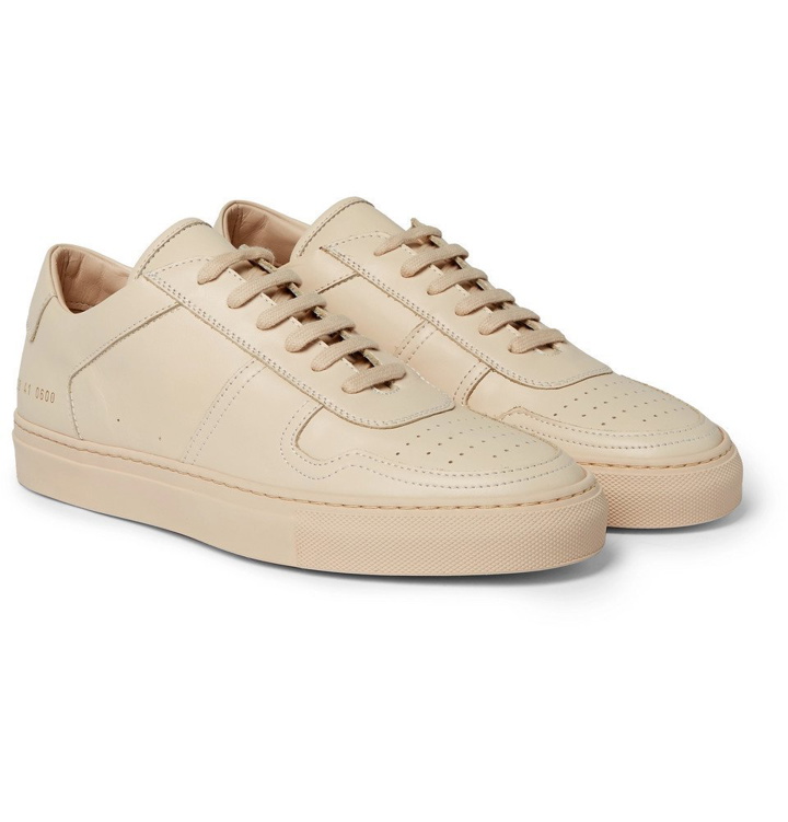 Photo: Common Projects - BBall Leather Sneakers - Men - Sand