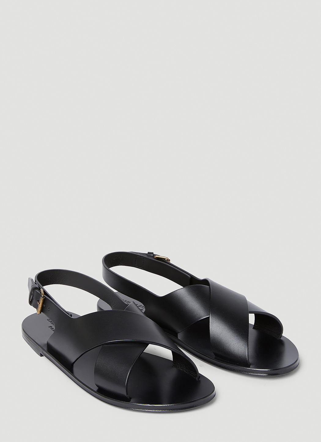 Saint Laurent Mojave Sandals SAINT LAURENT - Mojave Leather Sandals Saint Laurent main image 4