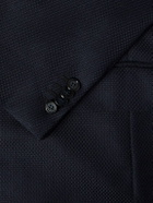 Brioni - Textured Wool and Cashmere-Blend Blazer - Blue