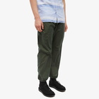 Danton Men's Nylon Easy Pant in Deep Green