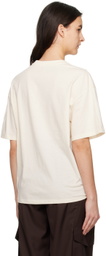 DRAE Off-White Twist T-Shirt